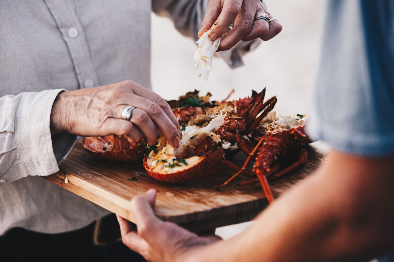 Sample award winning food