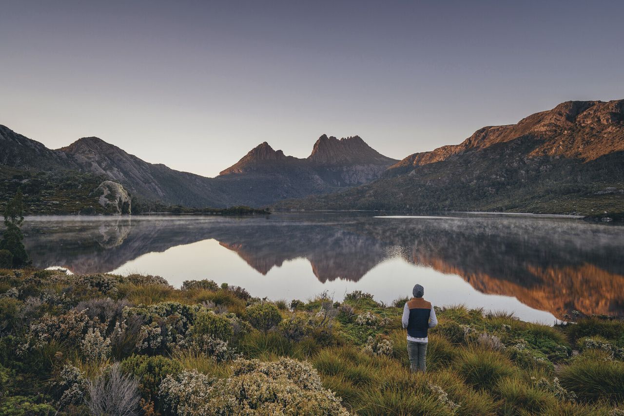 Journey to Tasmania's Heart: Discover Cradle Mountain on a One-Way Adventure from Hobart to Launceston
